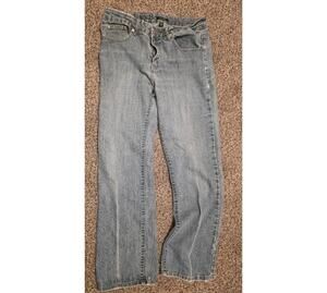 Bogari Y2K Low Rise Bootcut Jeans Womens 10 Light Wash Denim